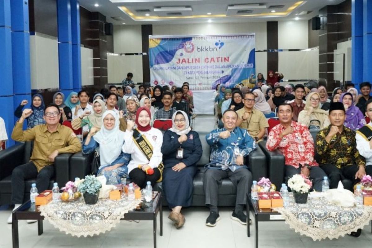 BKKBN Riau edukasi 50 pasang calon pengantin cegah stunting dari hulu