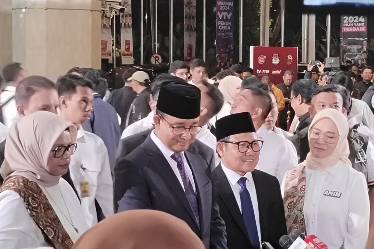 Debat capres terakhir usai, sejumlah tim pemenangan tinggalkan lokasi