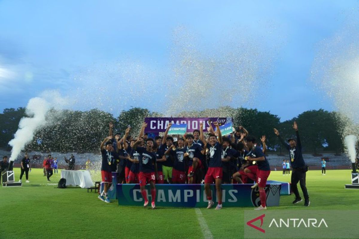 DKI Jakarta keluar sebagai juara Piala Soeratin U-17
