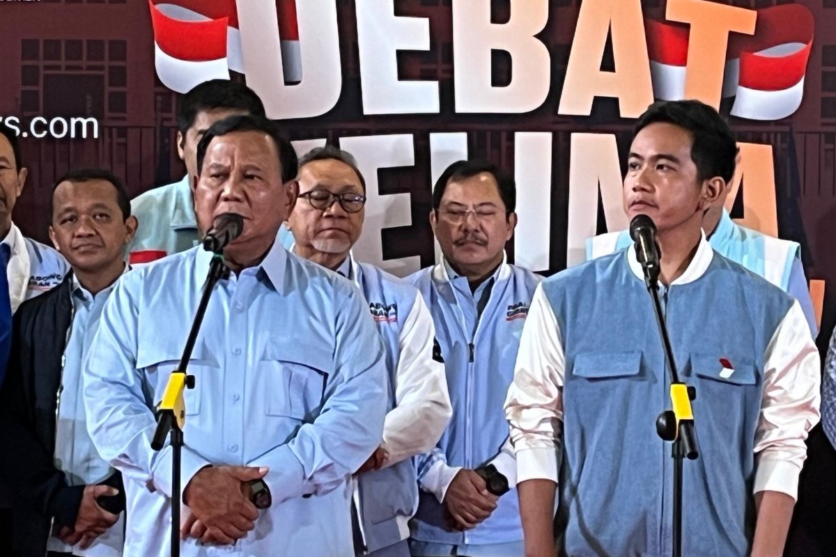 Prabowo berterima kasih kepada 7 presiden, termasuk Megawati