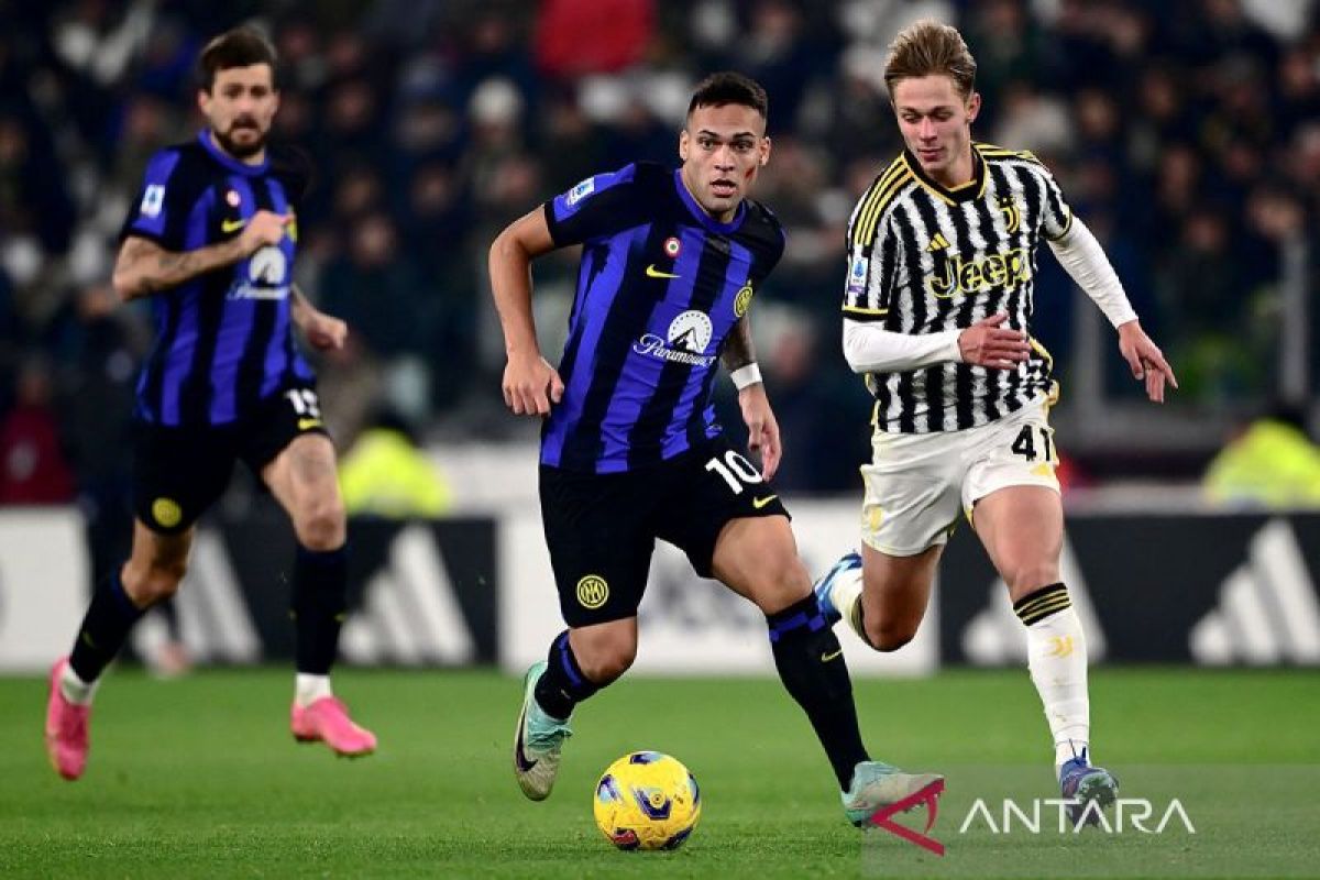 Klasemen Liga Italia: Inter Milan perlebar jarak dengan Juventus