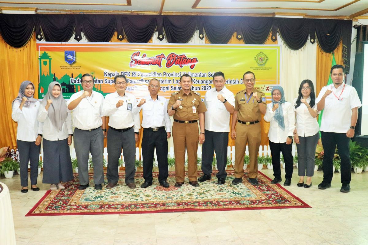 Pemkab HSS terima kunjungan Tim BPK RI Perwakilan Kalsel