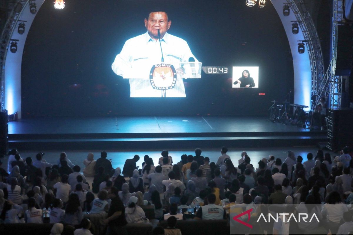 Influencer pendukung capres Prabowo-Gibran nilai paparan 02 mudah dipahami