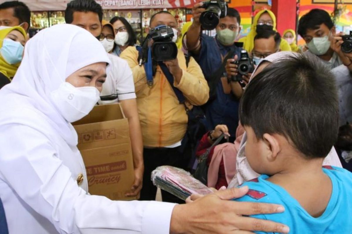 Khofifah: Capaian sub PIN Polio di Jatim capai 4,7 juta anak