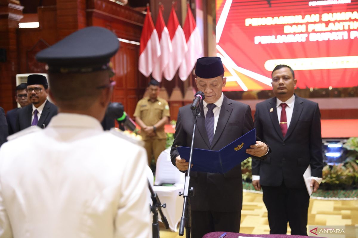Pj Gubernur Aceh ingatkan Pj Bupati Pidie Jaya fokus selesaikan program prioritas
