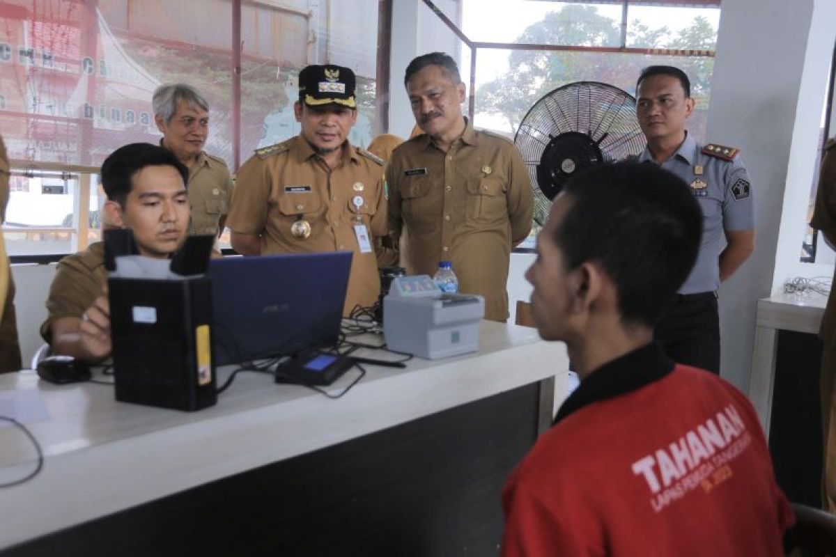 Disdukcapil Kota Tangerang layani perekaman KTP-el 1.500 warga binaan lapas