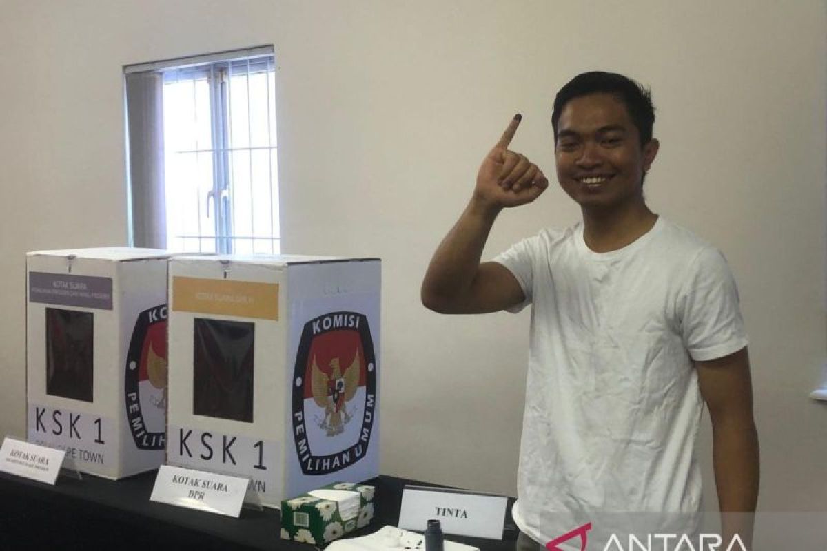 PPLN Cape Town gelar pencoblosan bagi ABK dengan kotak suara keliling