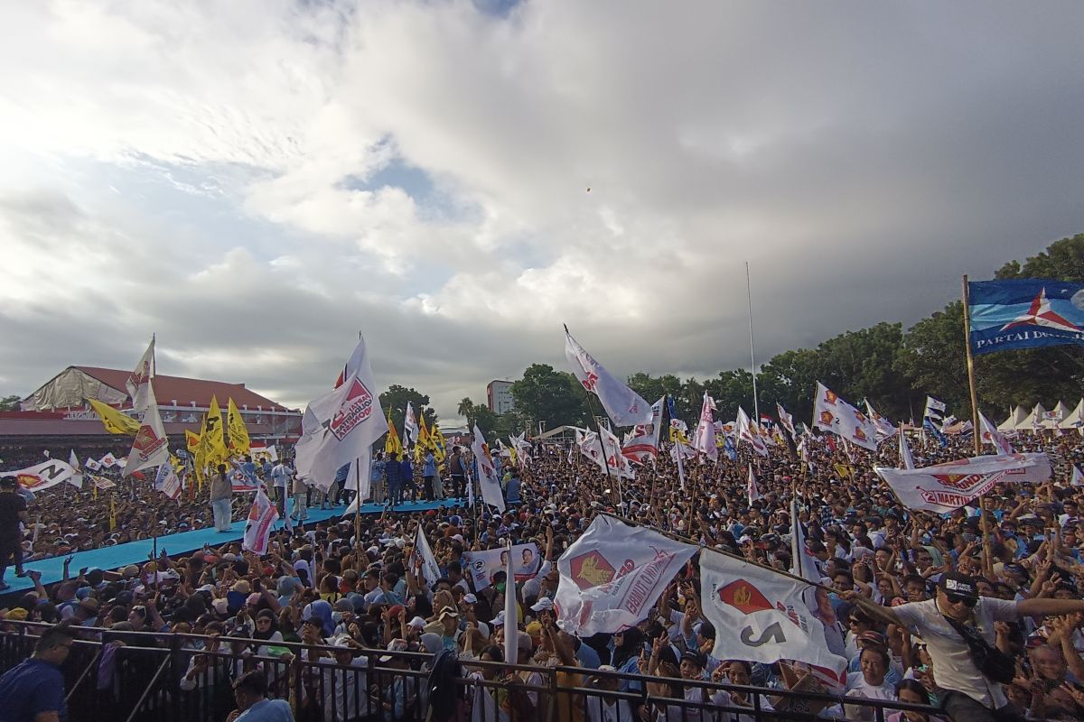 Prabowo: Kita tidak mau berhenti sebelum rakyat sejahtera