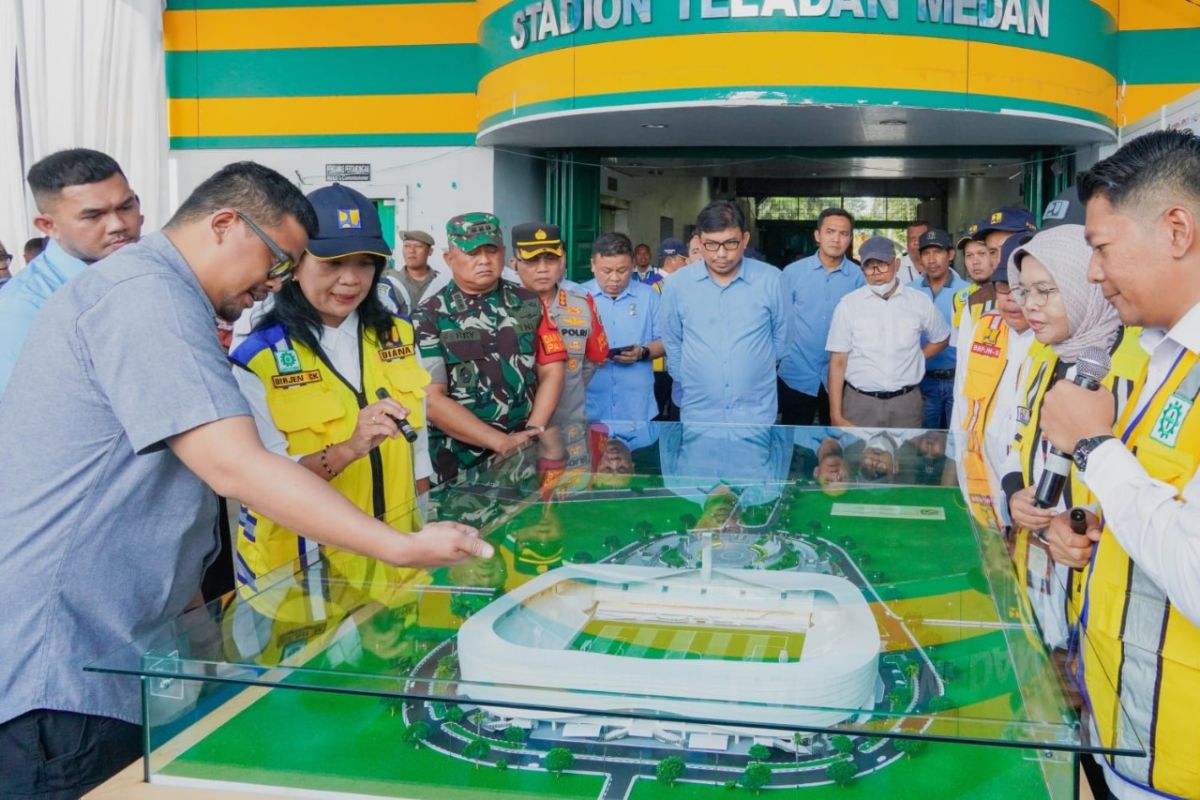 Kementerian PUPR: Renovasi Stadion Teladan selesai pada Oktober 2024