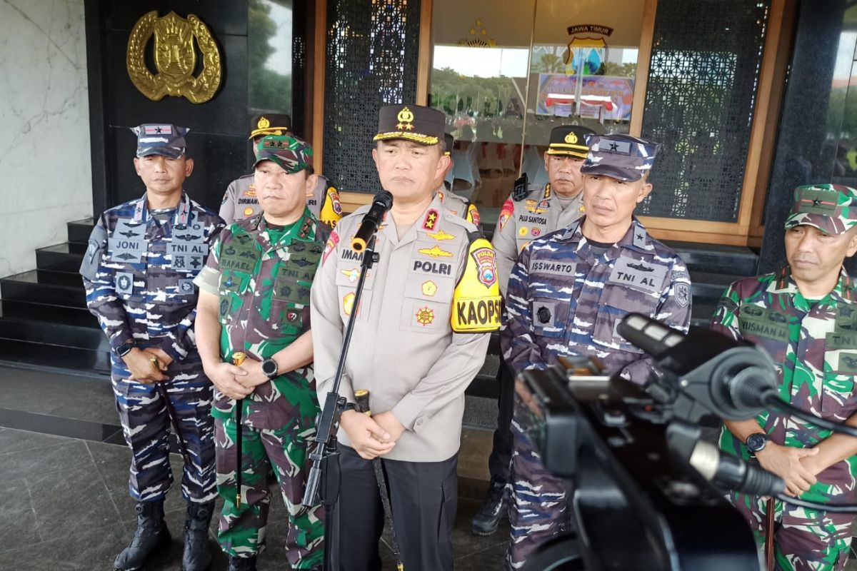 Kapolda dan Pangdam cek kesiapan terakhir personel jelang Pemilu 