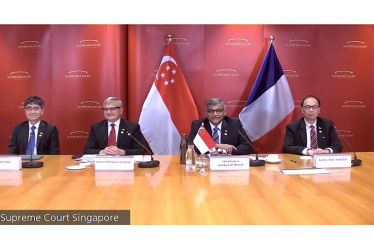 Inaugural Singapore-France Judicial Roundtable