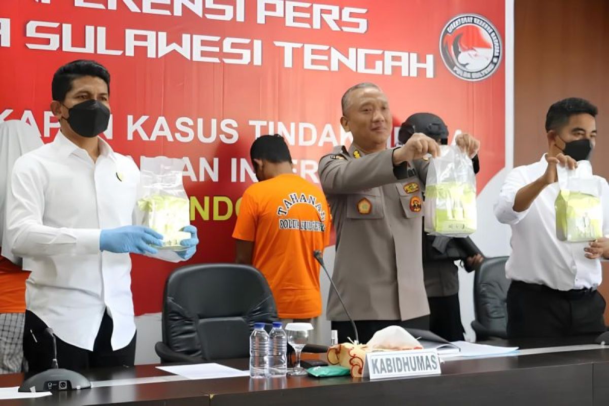 Polda Sulteng sita 7,6 kilogram sabu selama Januari 2024