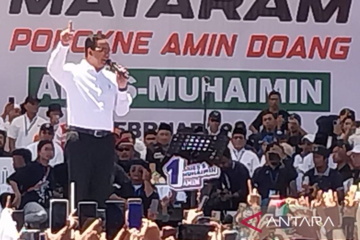 Anies ajak warga NTB kawal suara di TPS pada 14 Februari mendatang