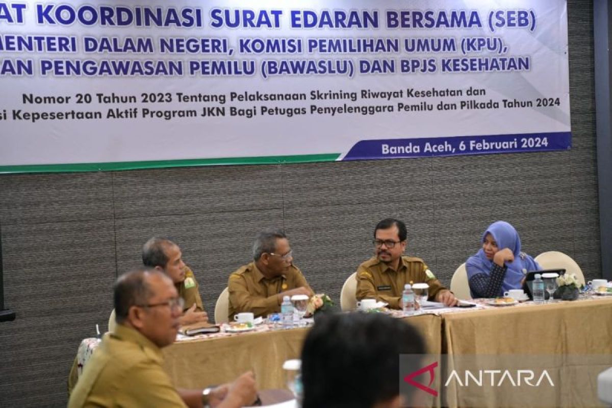 Pemerintah Aceh: Kesehatan petugas pemilu dan pilkada diperhatikan