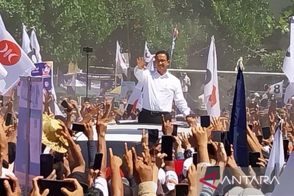 Anies Baswedan ajak pendukungnya di NTB ramaikan JIS pada 10 Februari