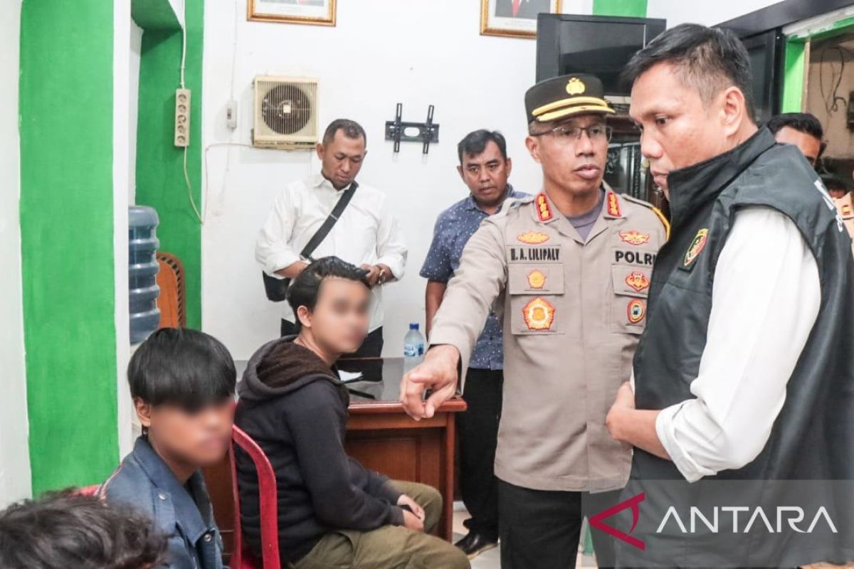 Polisi tangkap empat orang provokator tawuran di Prumpung
