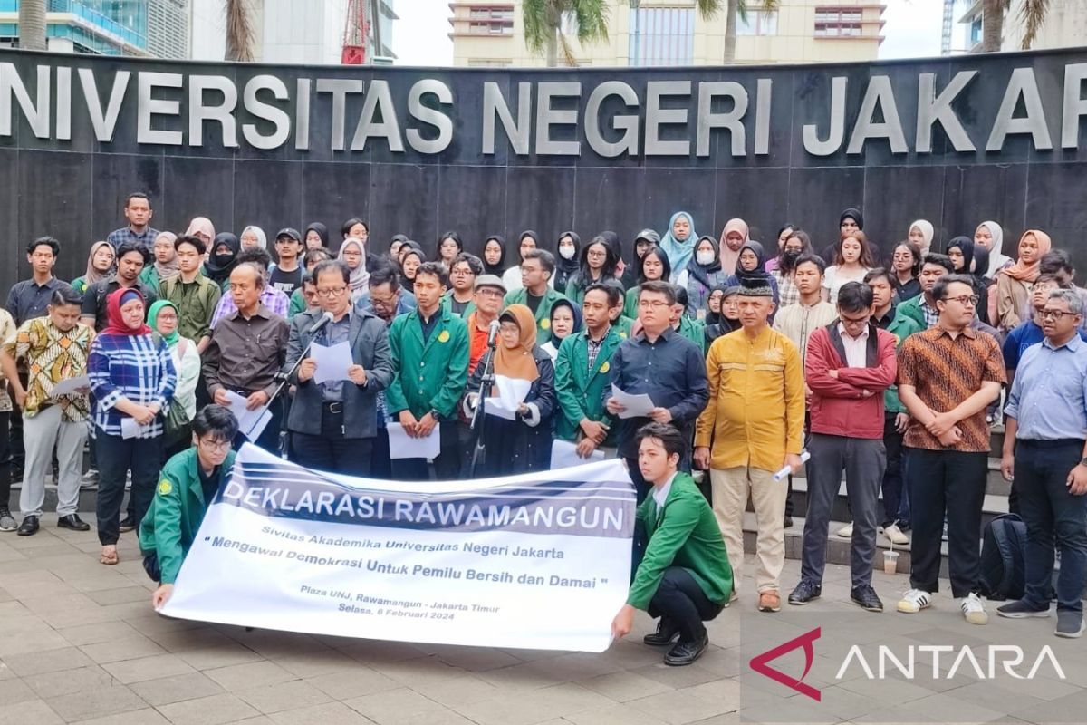 UNJ sampaikan "Deklarasi Rawamangun" untuk pemilu damai