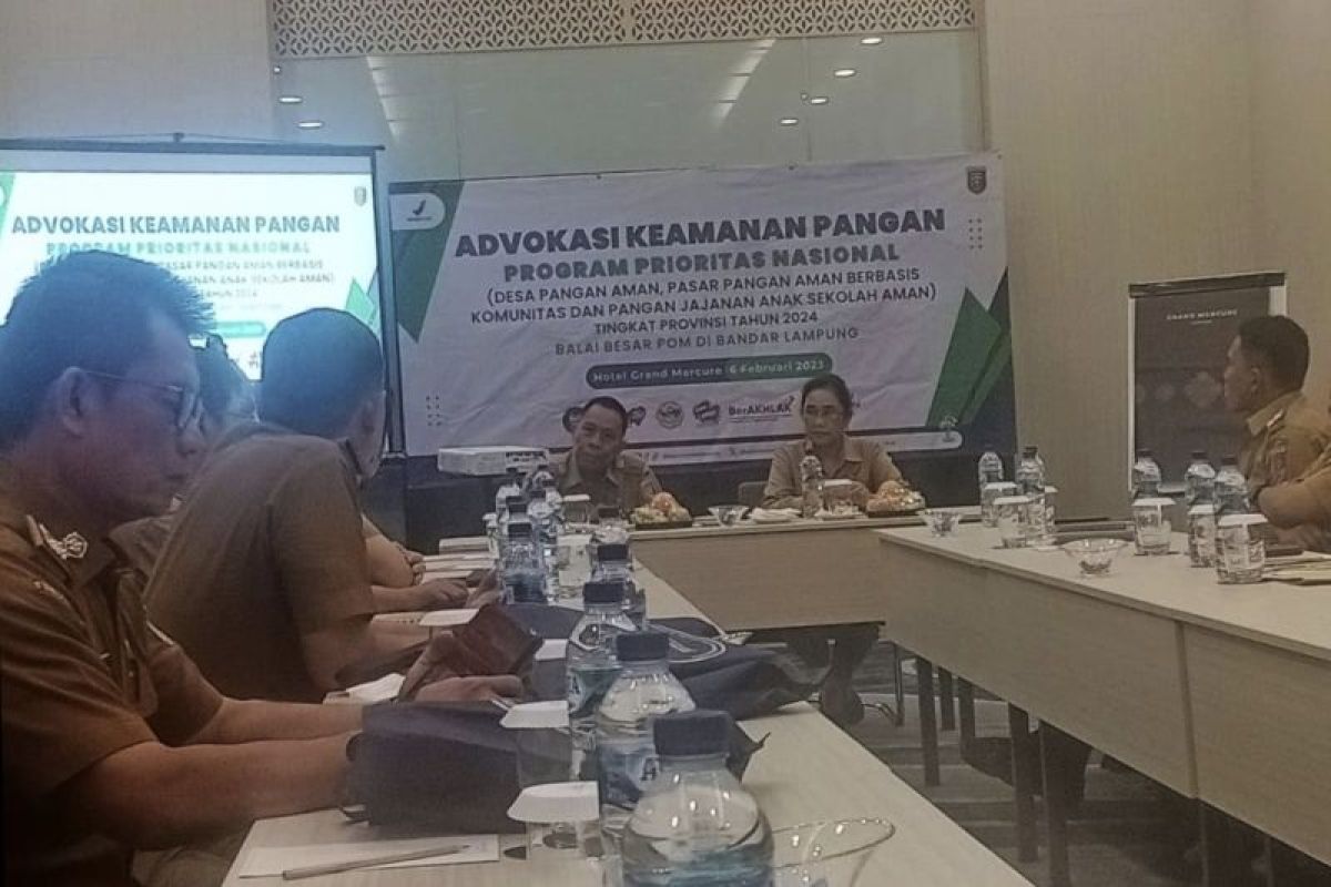 Pemprov Lampung terus menjamin keamanan pangan bagi konsumsi masyarakat