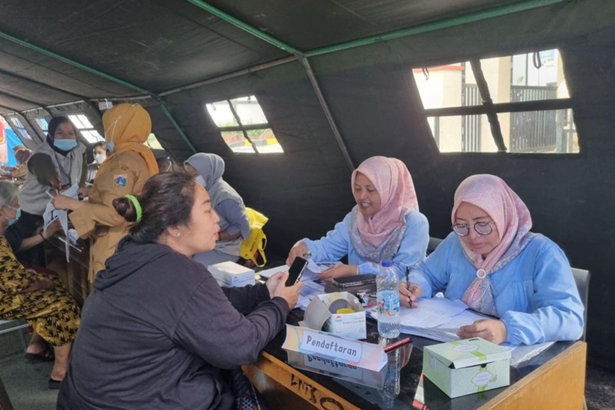 Kemenkes periksa kesehatan 200 warga Taman Sari Jakarta Barat
