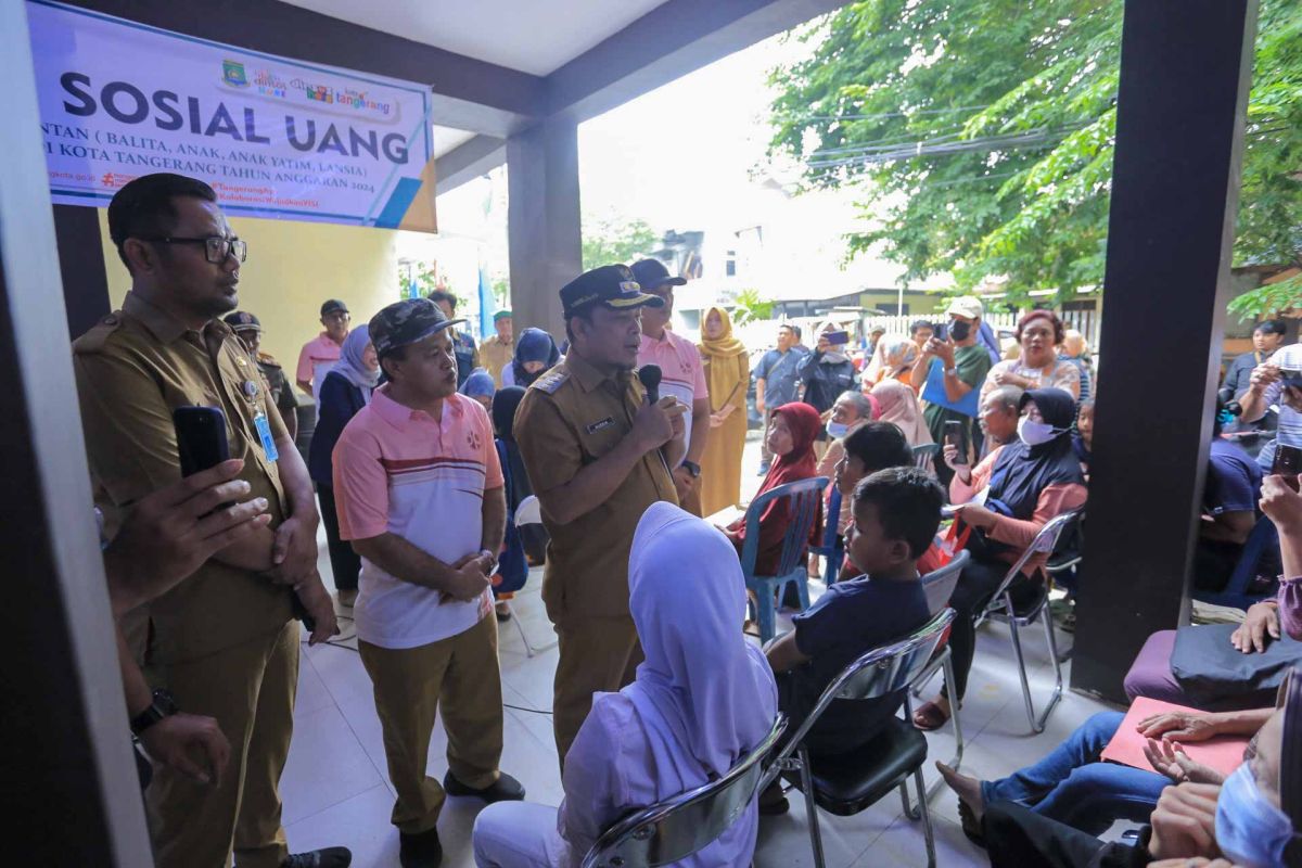 Pemkot Tangerang salurkan bansos pada 2.866 keluarga