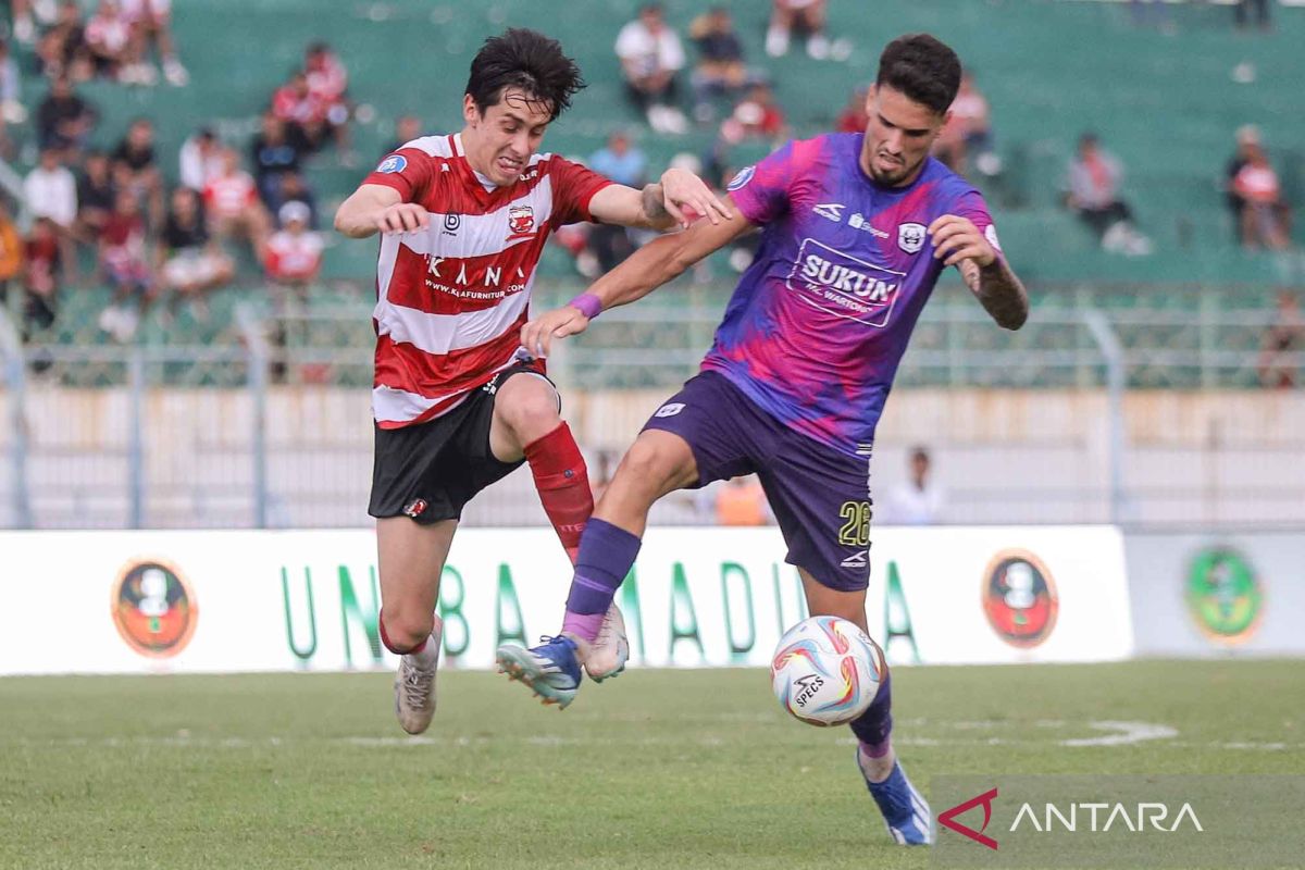 Liga 1 - Madura United kontra RANS gagal raih poin sempurna
