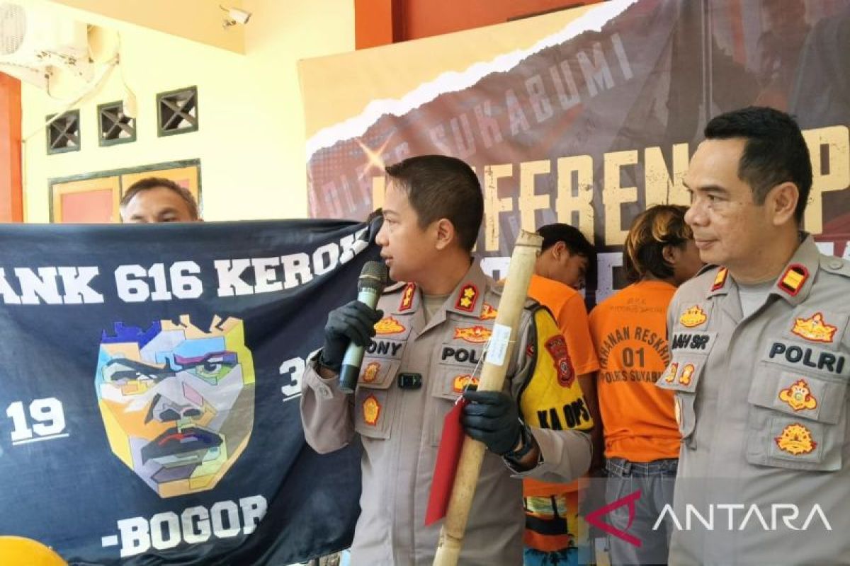 Tidak ada tempat bagi geng motor di Sukabumi