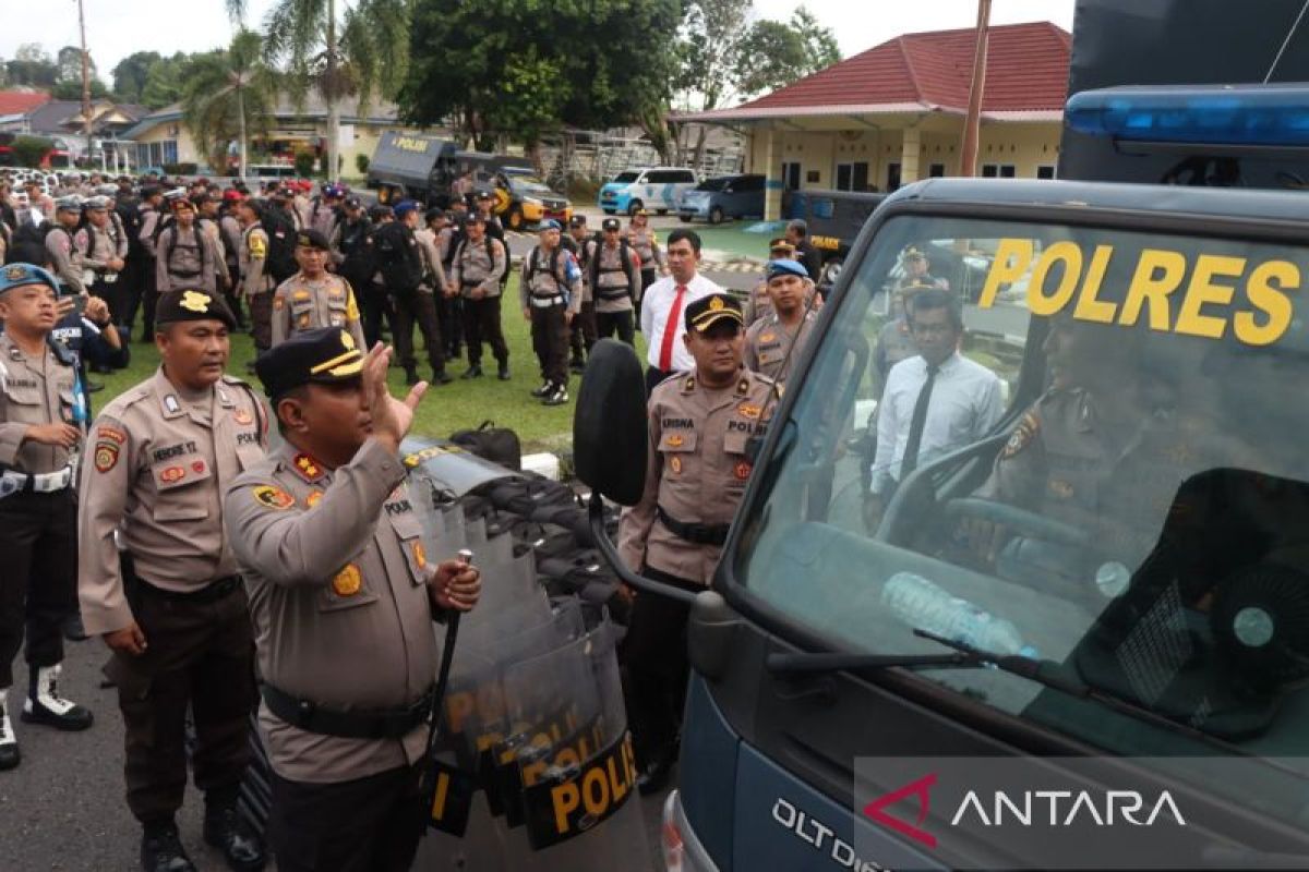 Polres Bangka siapkan 358 personel untuk amankan Pemilu 2024