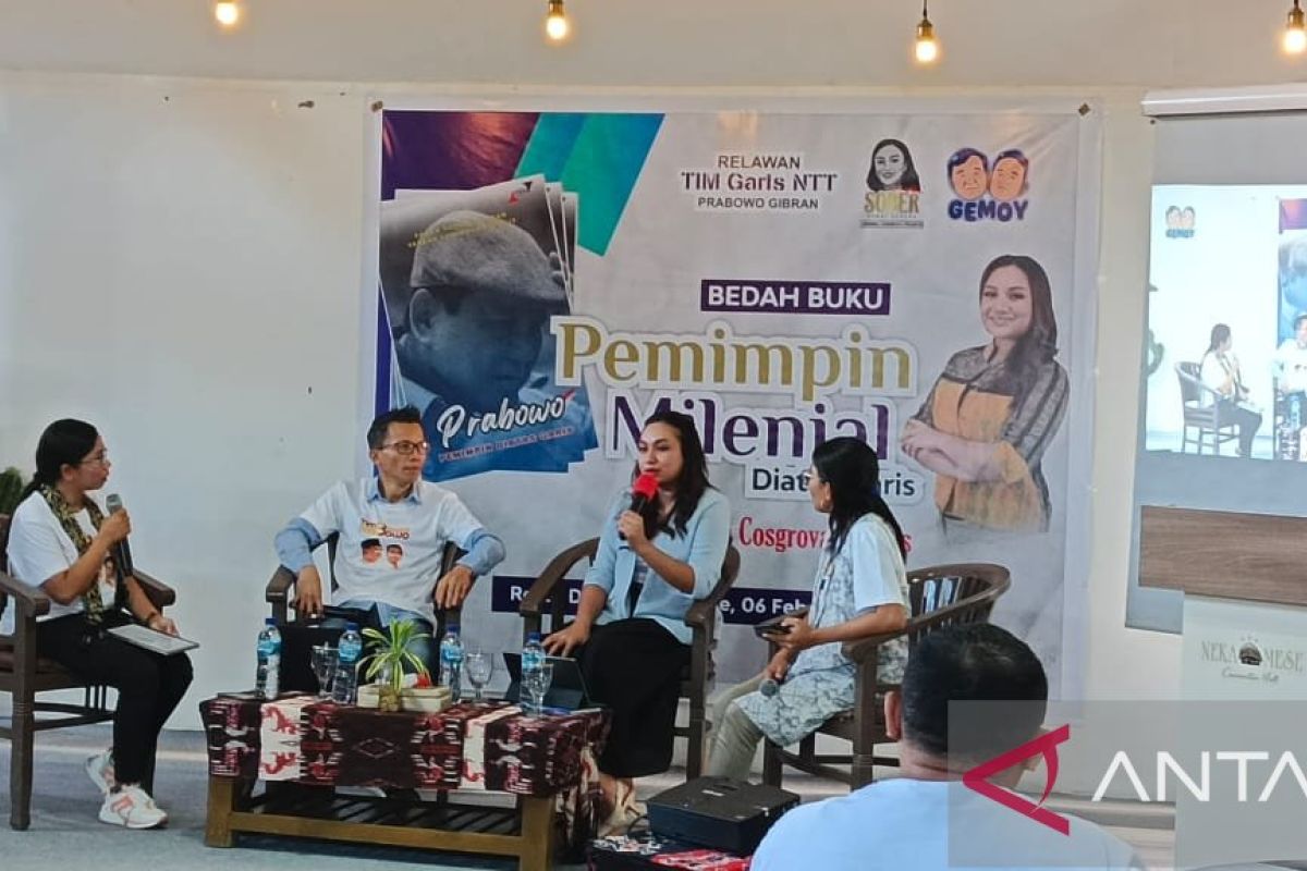 Wanita muda asal NTT luncurkan buku tentang Prabowo