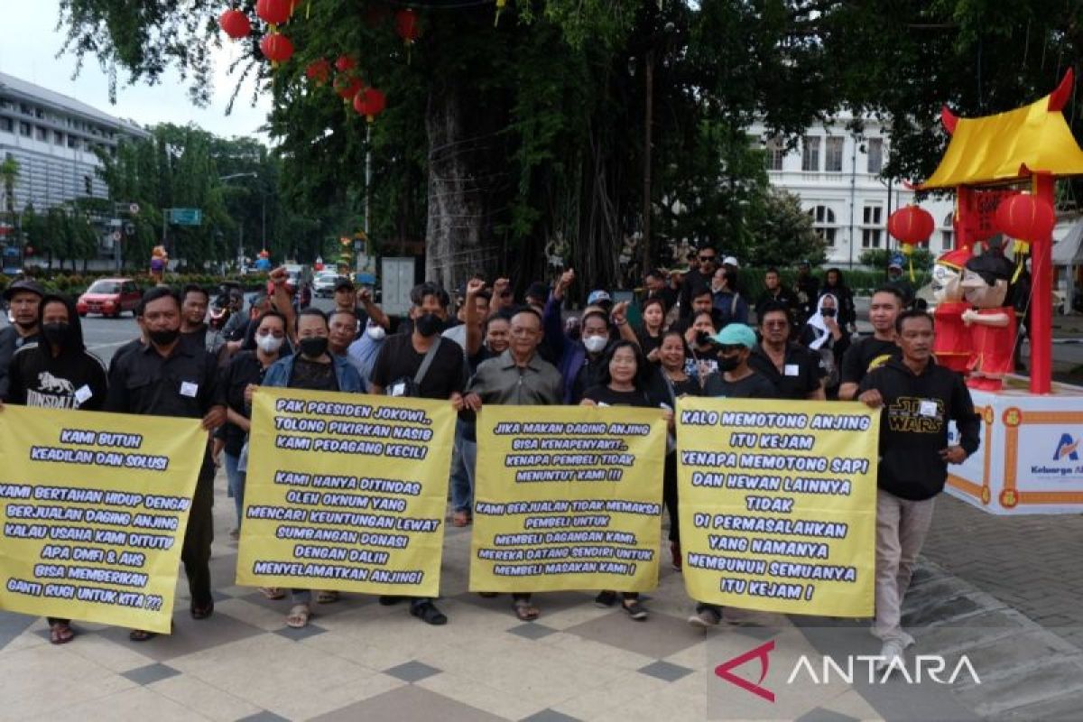 SE terkait perdagangan daging anjing di Solo tunggu finalisasi dari sekda