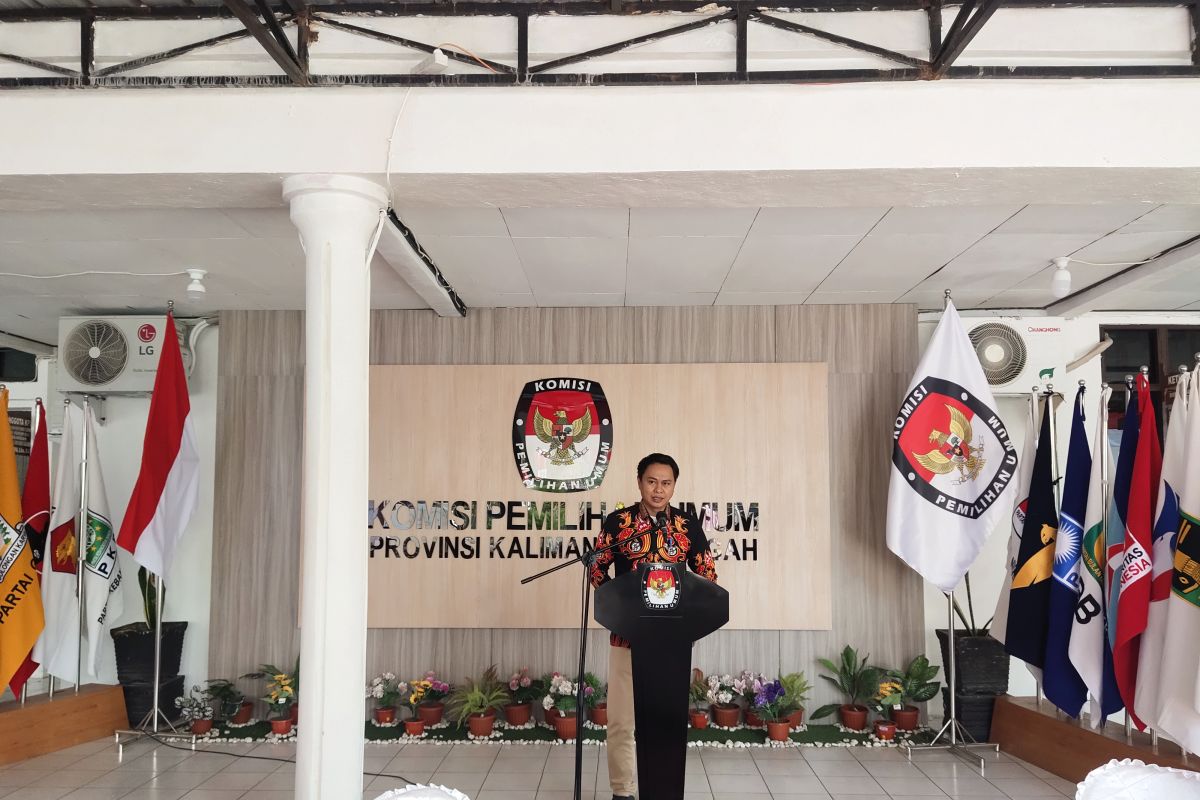 KPU Kalteng ungkap proses sortir-lipat surat suara capai 99,67 persen