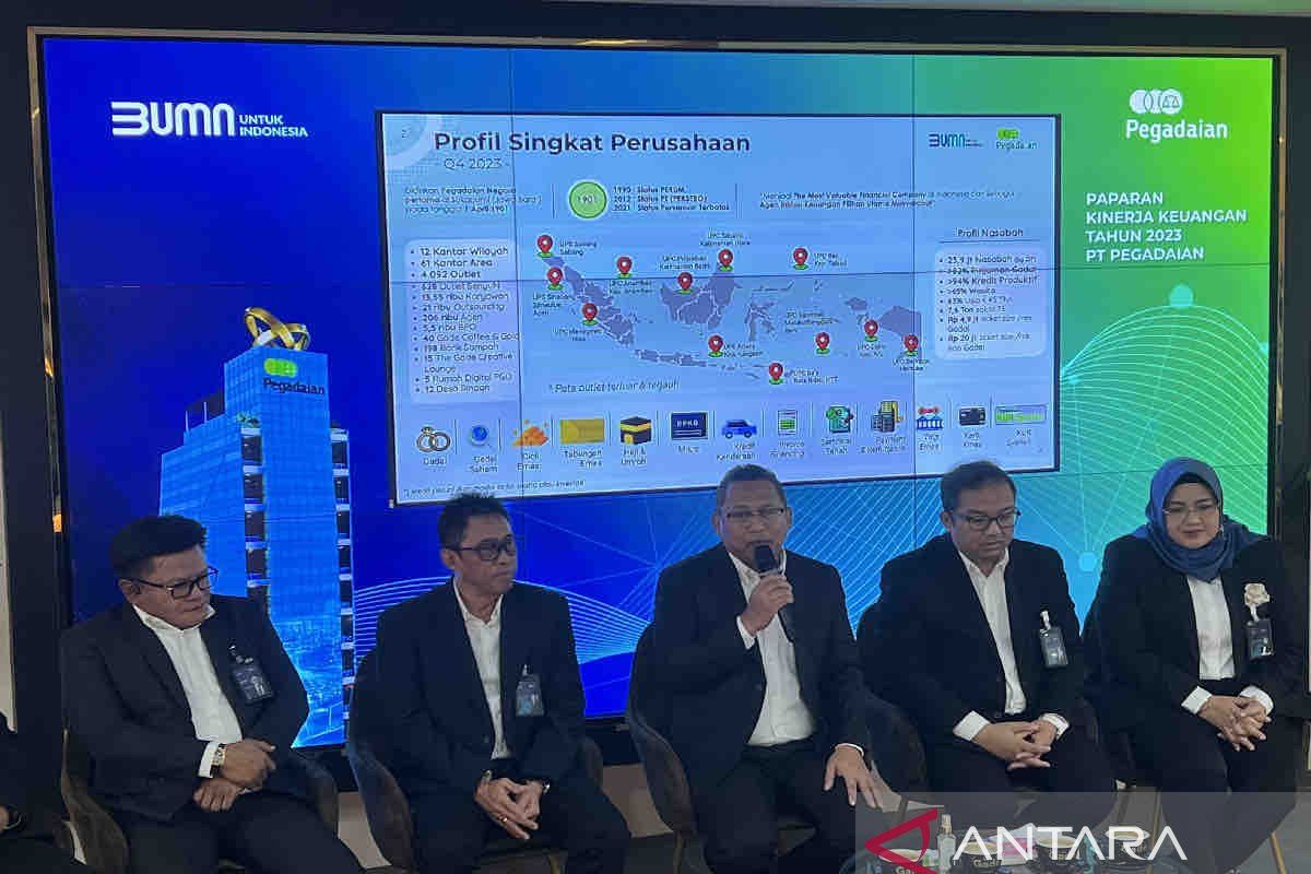 Pegadaian catat 25 juta nasabah, di antaranya 65 persen wanita