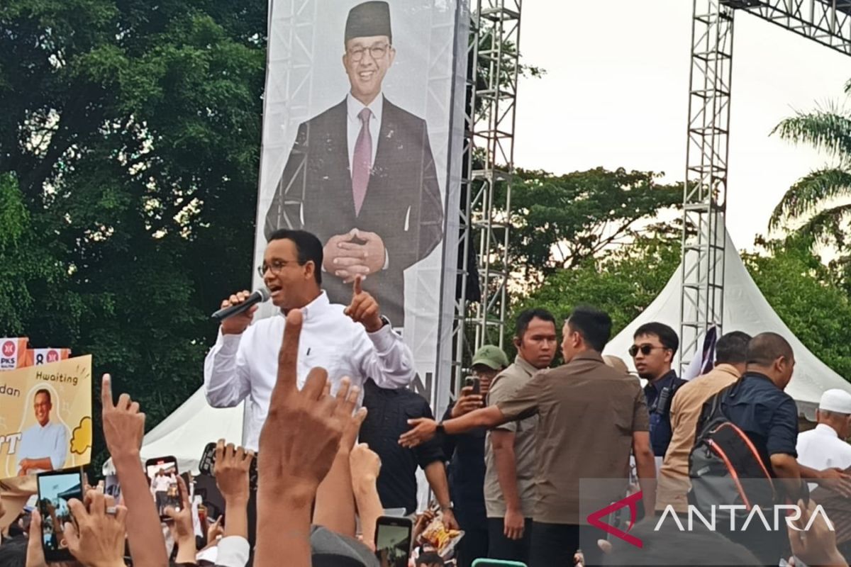 Capres Anies sampaikan pesan perubahan kepada warga  Kalimantan Timur
