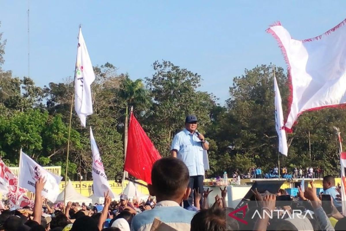 Prabowo janji bawa Indonesia lebih sejahtera