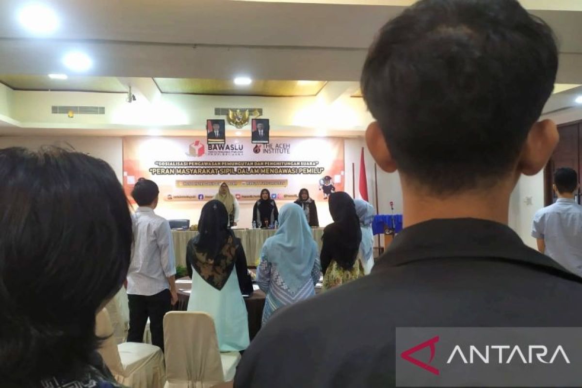 Panwaslih Aceh ajak organisasi masyarakat sipil kawal perhitungan suara
