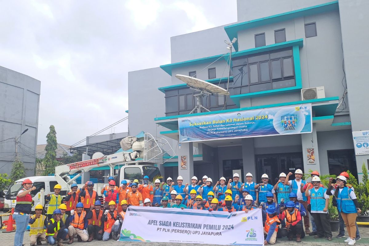 PLN UP3 Jayapura pastikan sistem kelistrikan aman jelang Pemilu 2024