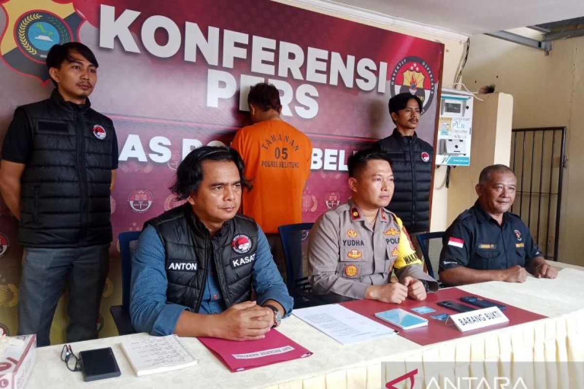Polres Belitung bekuk bandar narkoba di sebuah apartemen Jakarta Timur