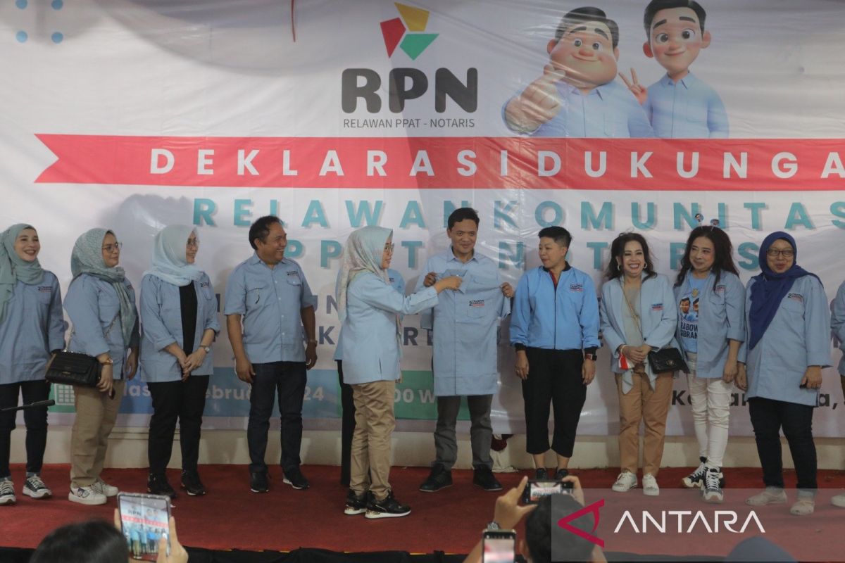 Relawan pertebal kemenangan Prabowo-Gibran di pilpres