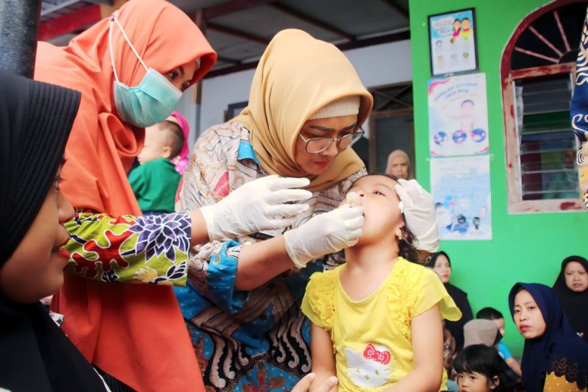 Sub PIN Polio putaran pertama di Lumajang capai 112,2 persen