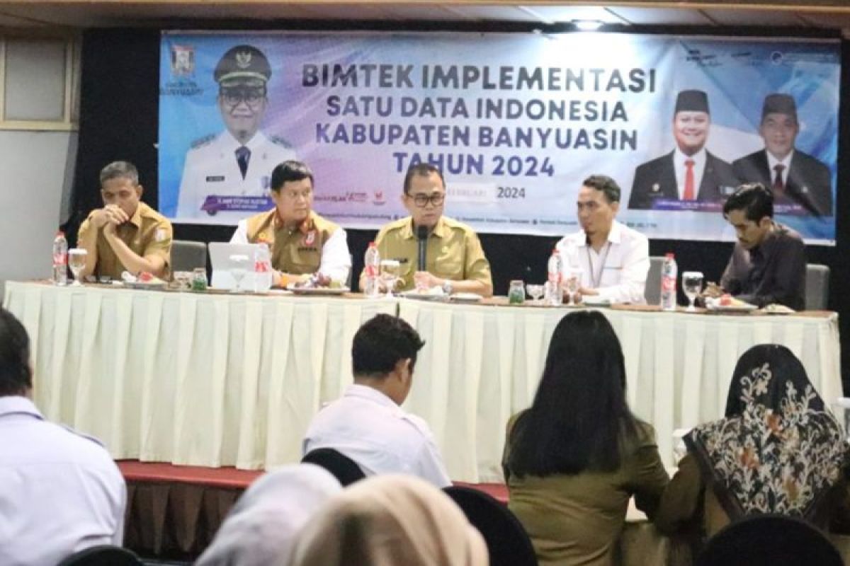 Pj Bupati Banyuasin fokus sinergi dengan Satu Data Indonesia