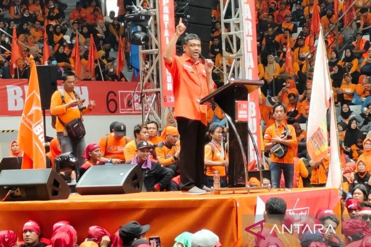 Partai Buruh janjikan hapus Omnibus Law jika lolos ke DPR