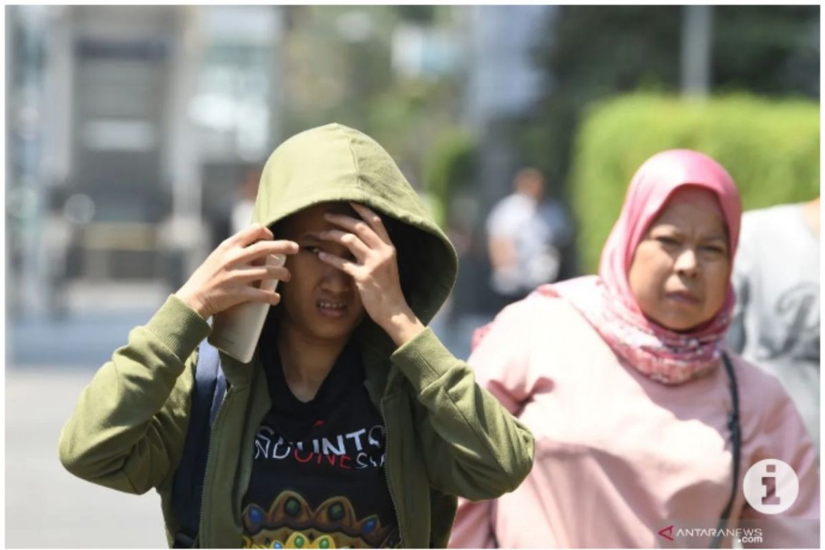 BBMKG: cuaca panas cukup menyengat mulai  terjadi di Medan