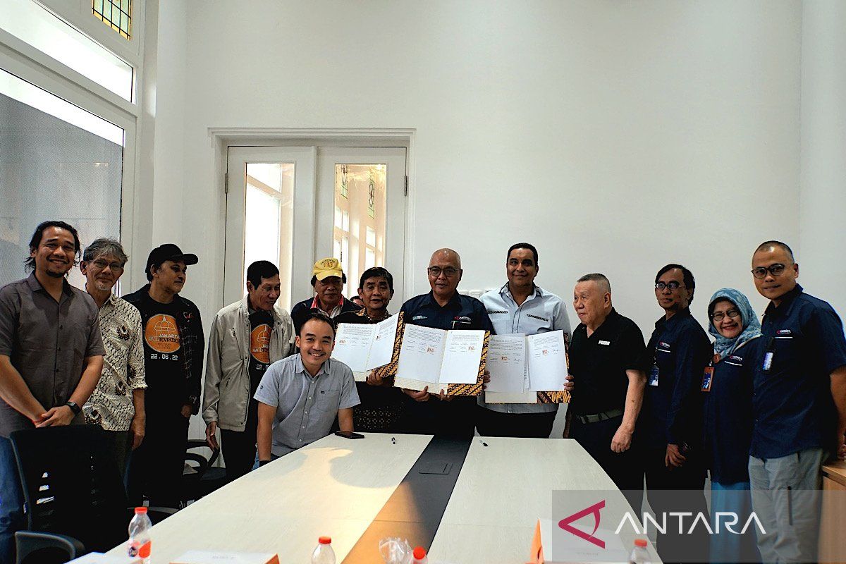 Perum LKBN ANTARA jalin kerja sama dengan Asosiasi Pedagang dan Yayasan Kota Jakarta Weltevreden