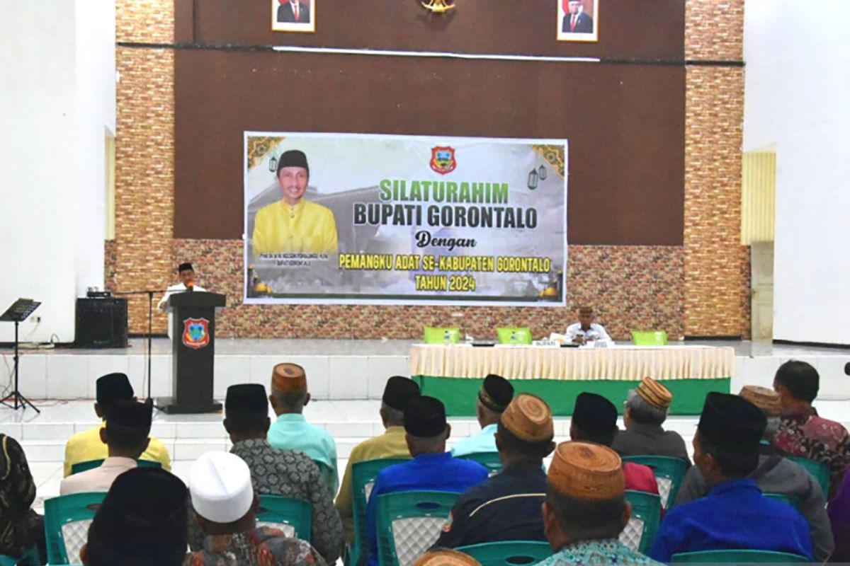 Bupati Gorontalo: Pemangku adat berperan jaga stabilitas daerah