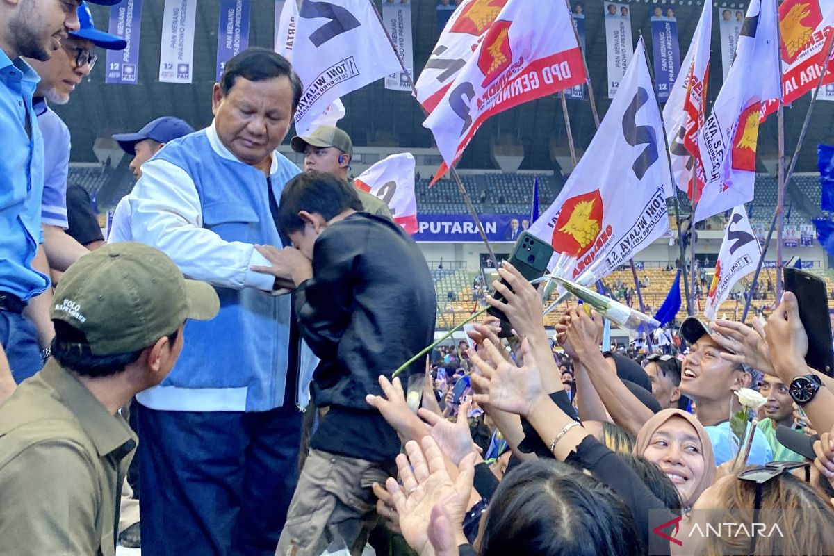 Hari ke-74 kampanye, Prabowo menuju Sidoarjo