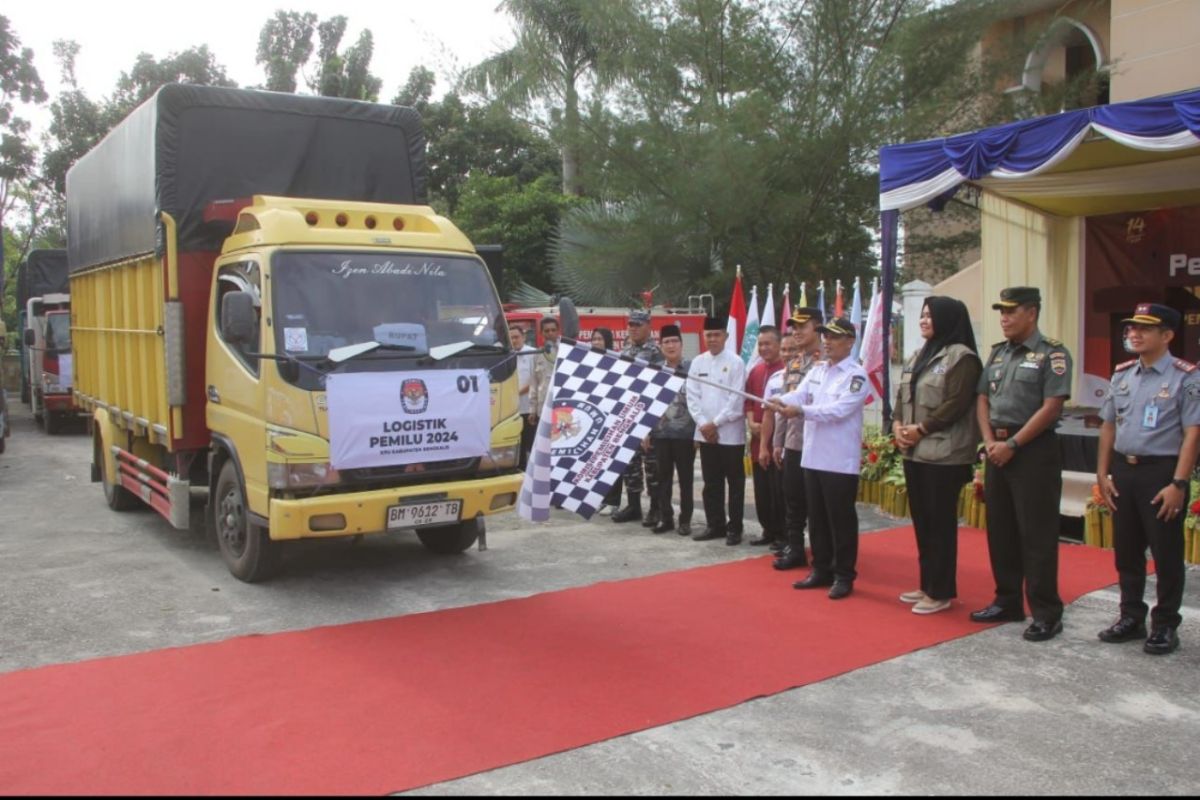 Polres Bengkalis kawal distribusi 2.280 kotak suara