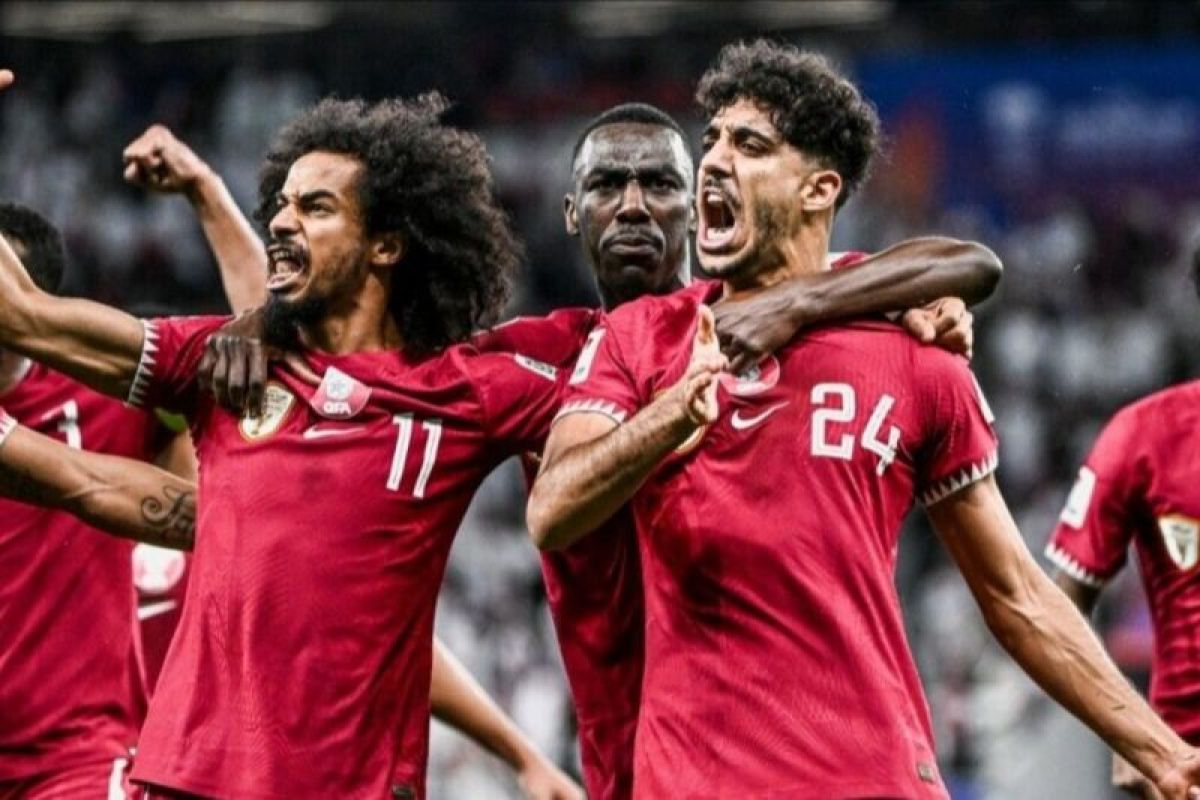 Qatar hadapi Yordania di final Piala Asia 2023 setelah menang 3-2 atas Iran