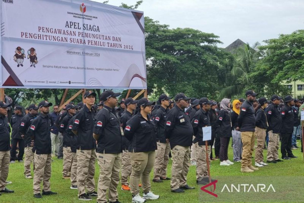 West Papua Bawaslu fields 3,005 officers to supervise 2024 elections