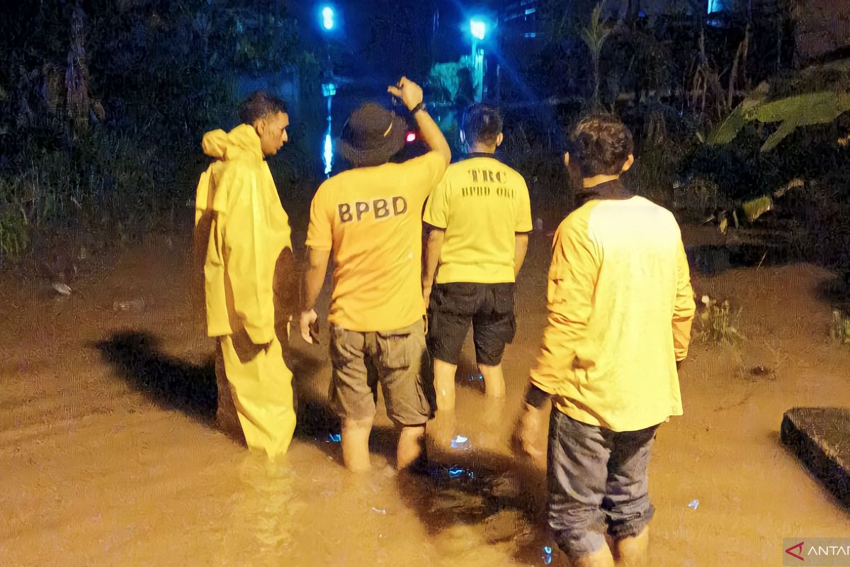 Kota Baturaja dikepung banjir akibat intensitas hujan tinggi