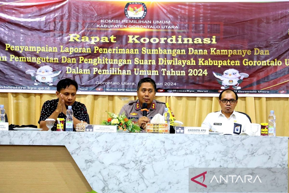 Kapolres Gorontalo Utara: Wilayah pesisir aman jelang Pemilu 2024