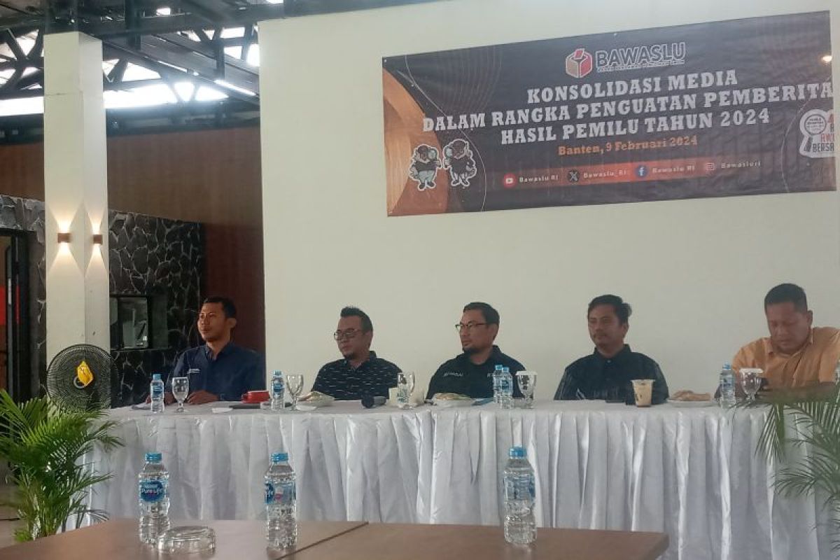 Bawaslu ajak media di Banten bantu perkuat pengawasan pemilu